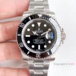 New Upgraded V3 Rolex Submariner Date ETA2836 Watch Replica Ss Black Ceramic Bezel_th.jpg